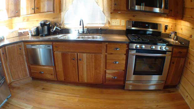 Hand Crafted Solid Cherry Kitchen Cabinets: Loser