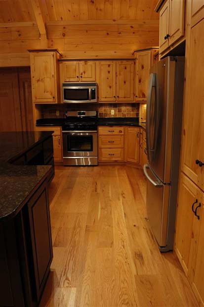 Hand Crafted Solid Pine Kitchen Cabinets: Mitrick