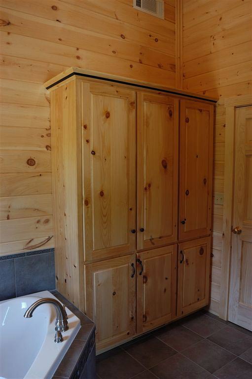 Pine Linen Closet