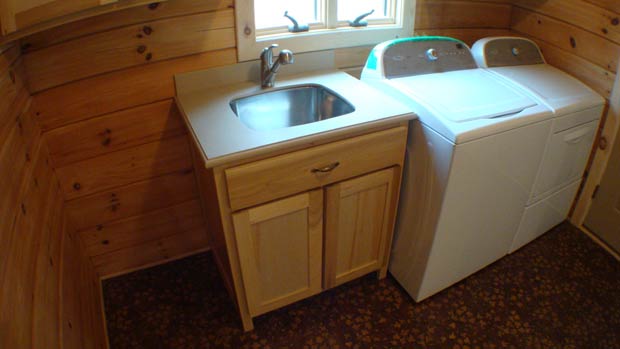 Hand Crafted Solid Poplar Mudroom Cabinets: Clement